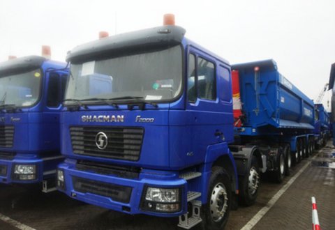 6 Axles with 3 Lift Axle Front Lifting Semi Dump Trailer For Sale