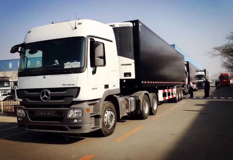 CIMC 3 Axles Refrigerated Semi Trailer