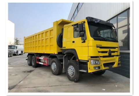 HOWO 8x4 Dump Truck 400HP 50 Tons 25 CBM 
