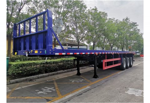 KAILAI 40FT Flatbed Semi Trailer 3 Axles