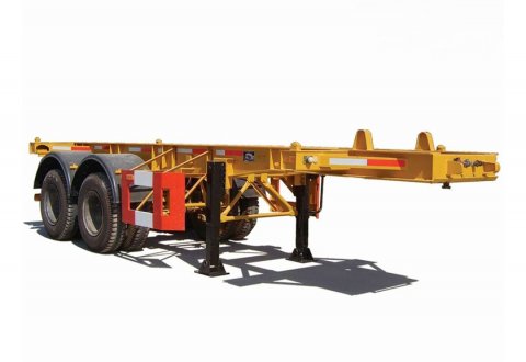 CIMC 2 Axles Skeleton Container Trailer 20FT