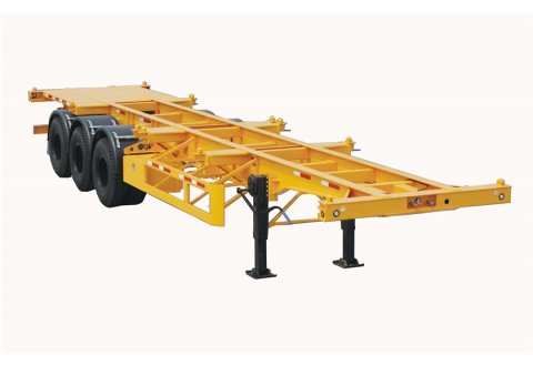 CIMC 3 Axles 40FT Skeleton Container Semi Trailer