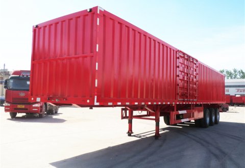 KAILAI 3 Axles Box Semi Trailer