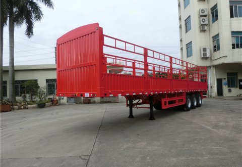 KAILAI 3 Axles Fence Cargo Trailer