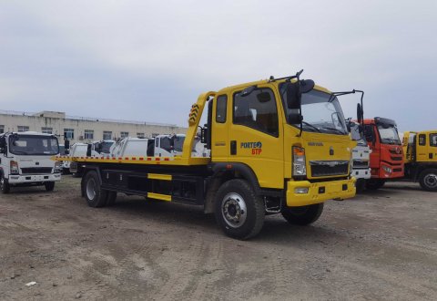 HOWO 4x2 Platform Tow Truck